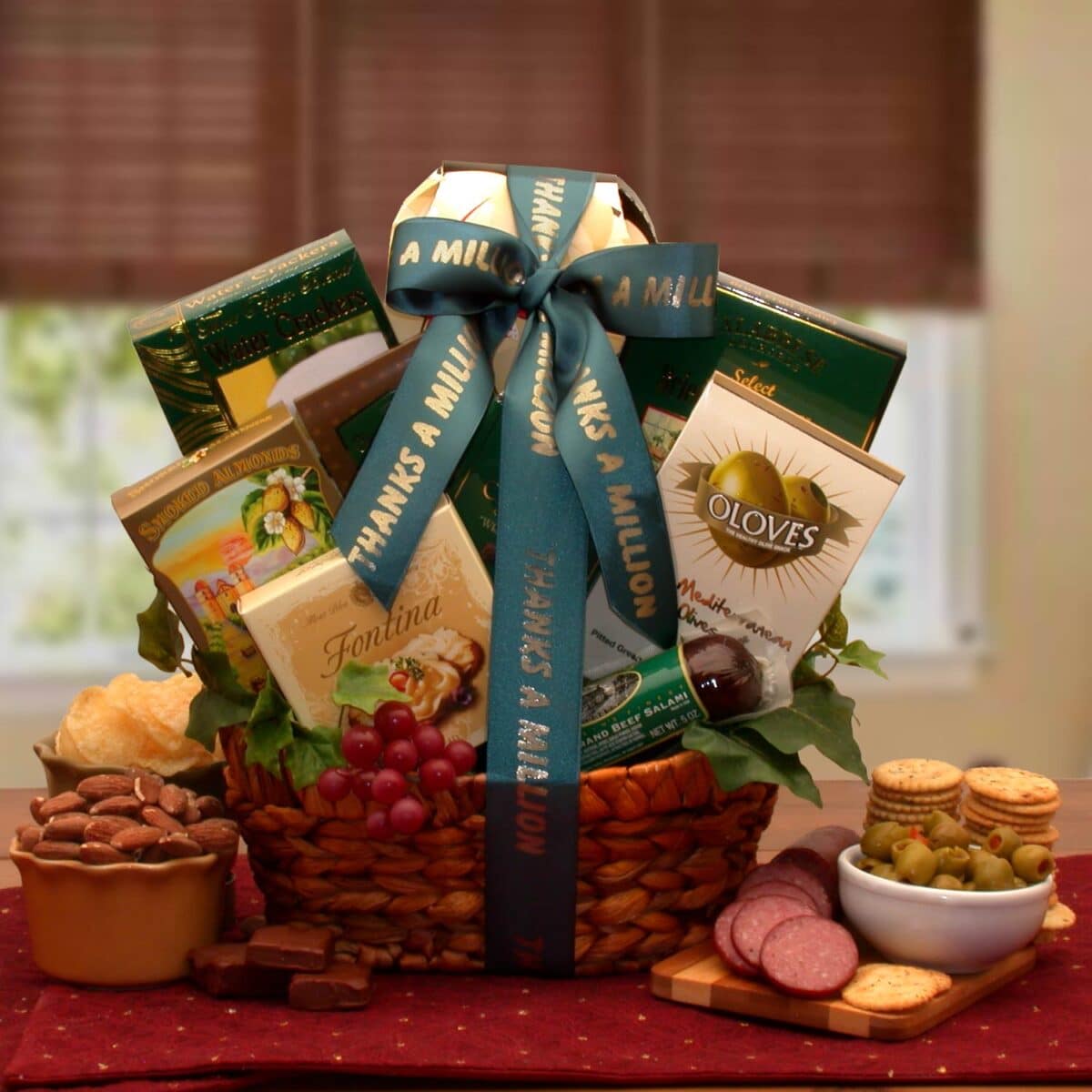 A Gourmet Thank You Gift Basket Kenzy S