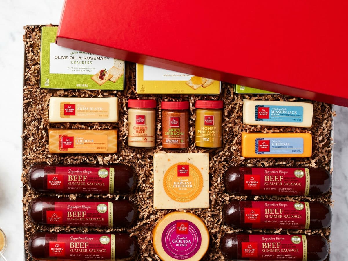 All-Time Favorites: Hickory Farms Gift Box - Kenzy's